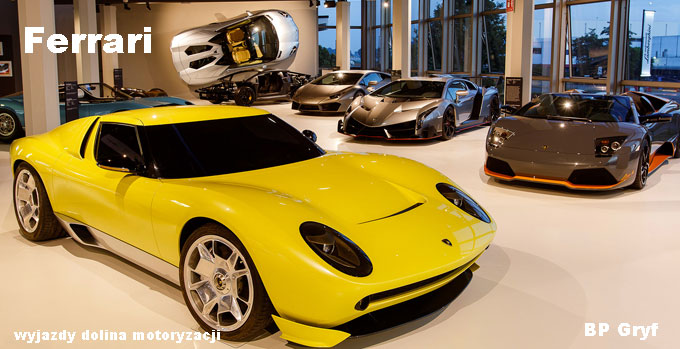 Wyjazdy Ferrari i dolina motoryzacji