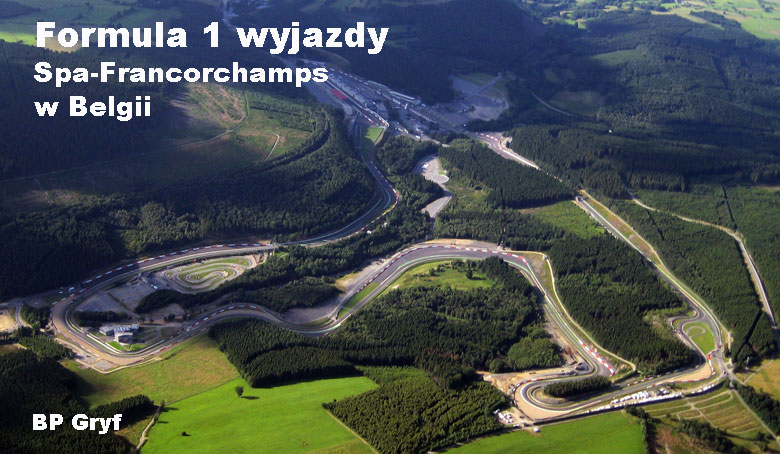  Jazdy testowe na torze Spa-Francorchamps, organizator BP Gryf